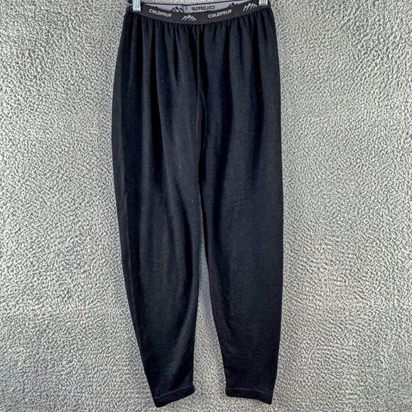 Coldpruf Base Layer Pants Womens Medium Black Cold Weather Drawers Snowboard Ski - Picture 1 of 12